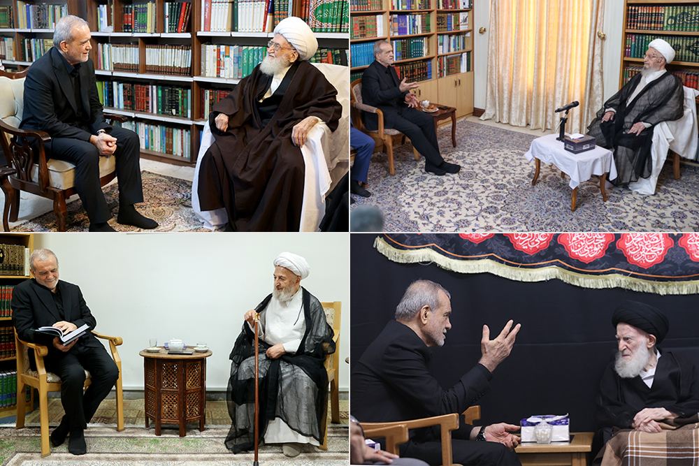 حمایت علمای قم از دولت/ تأکید بر مهار گرانی و پرهیز از تخریبهای داخلی