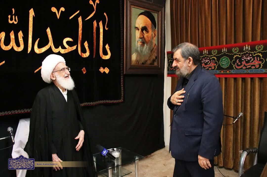 پیام آیتالله نوری همدانی به سرلشکر محسن رضایی پیام آیتالله نوری همدانی به سرلشکر محسن رضایی
